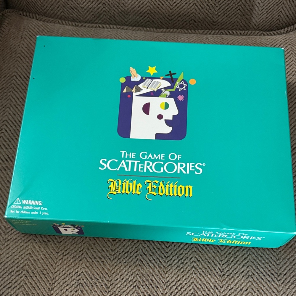 Scattergories Bible Edition Game